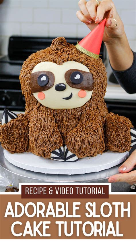 sloth cake ideas|Sloth Cake: Easy Recipe with Step.